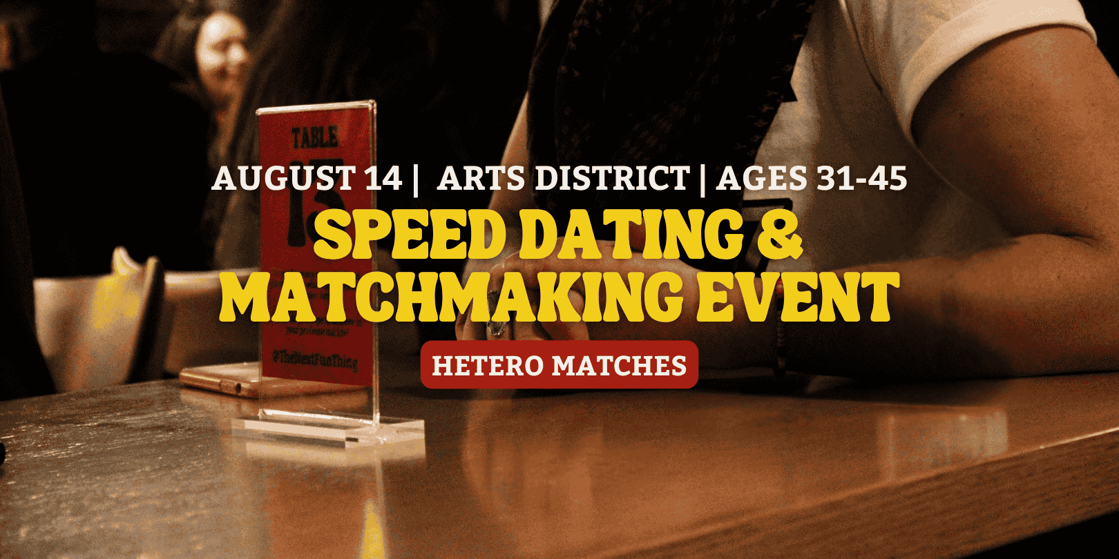 Speed Dating & Matchmaking