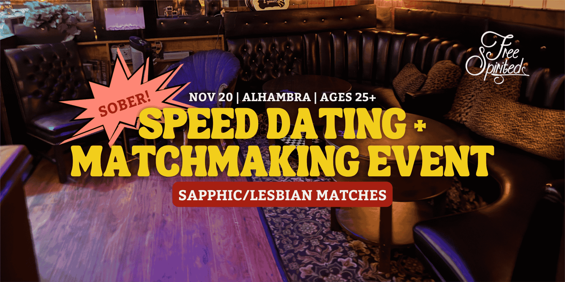 Sober Speed Dating & Matchmaking