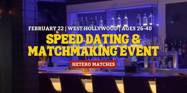 Speed Dating & Matchmaking