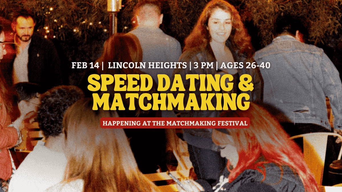 Speed Dating @ Matchmaking Festival