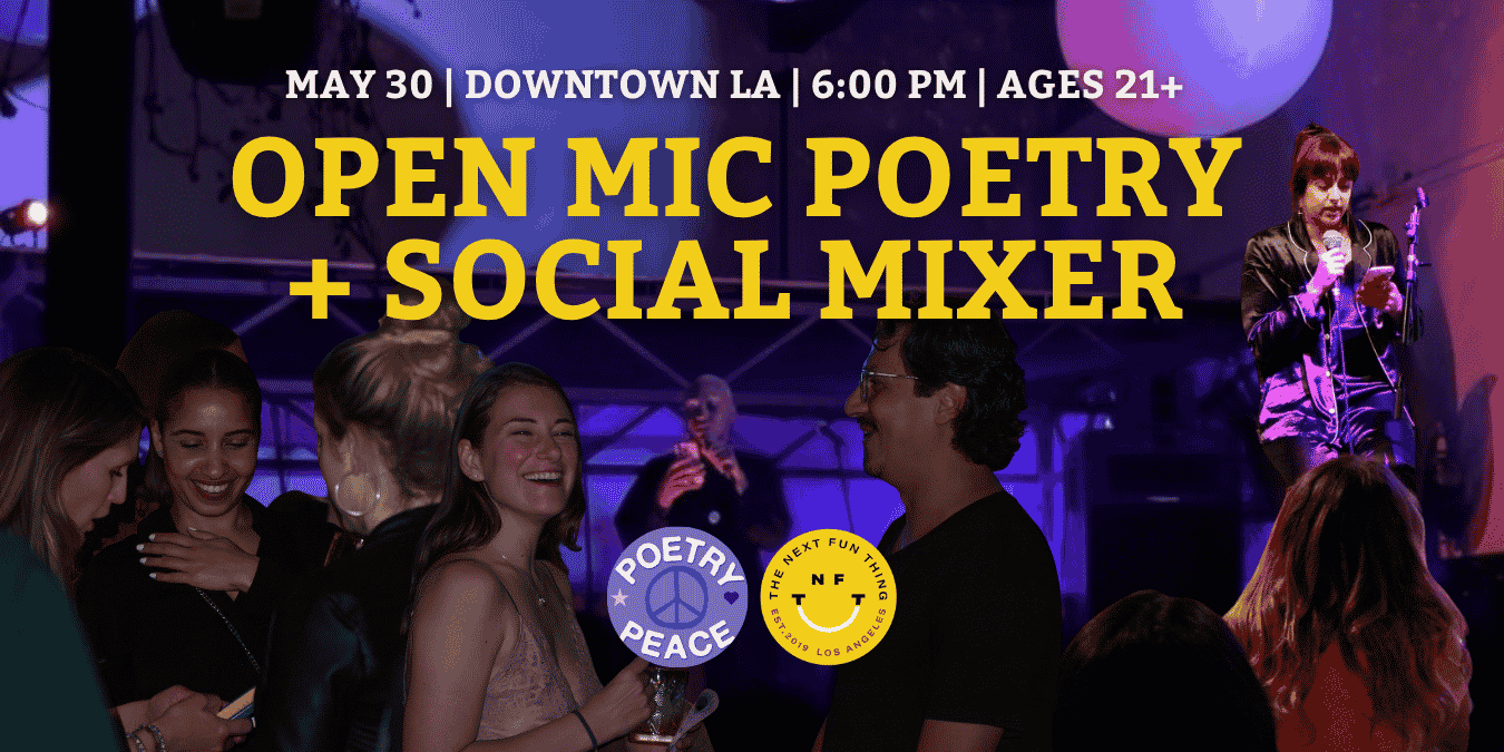 Connect + Create: Open Mic Poetry + Social Mixer
