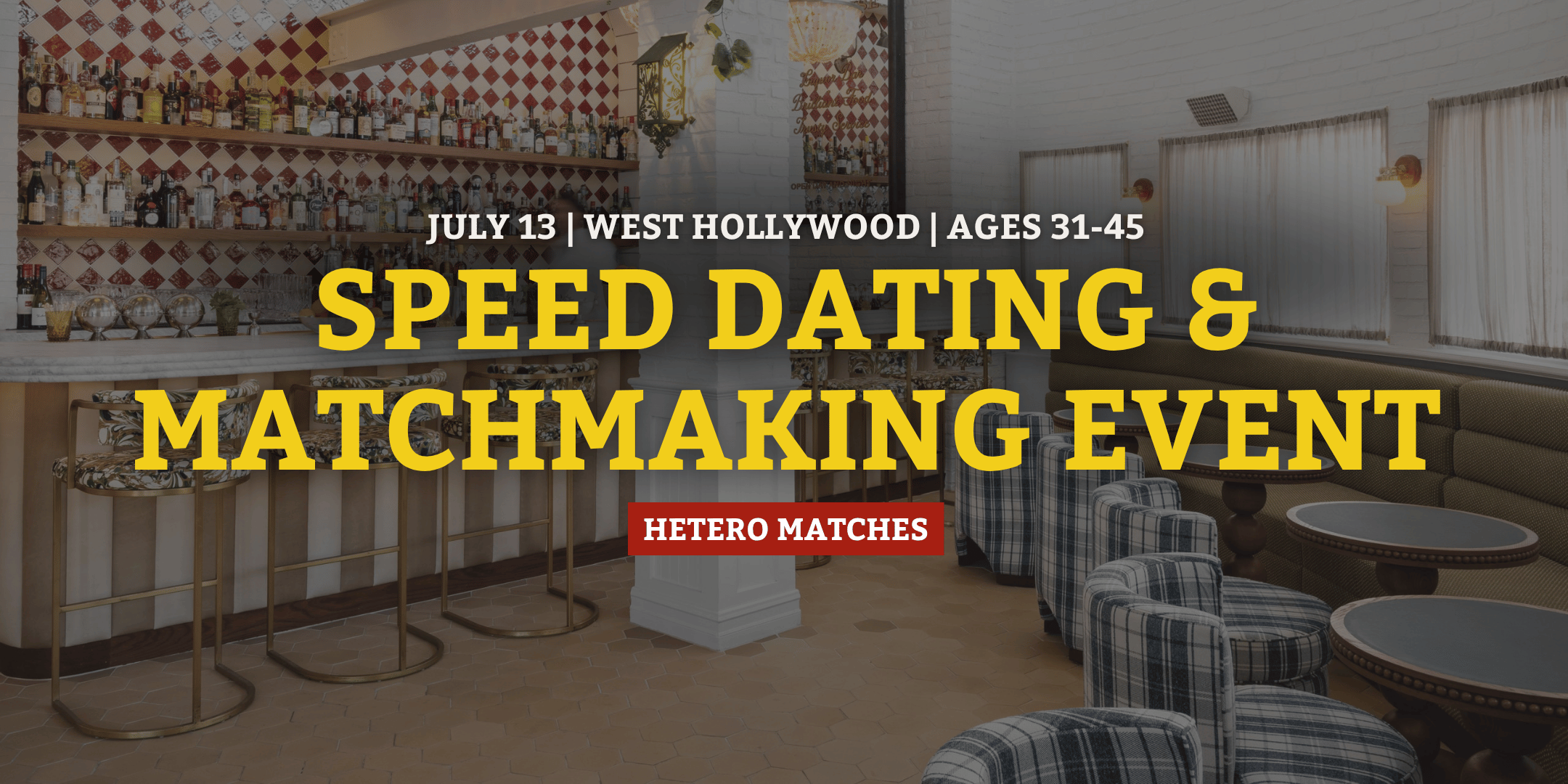 Speed Dating & Matchmaking