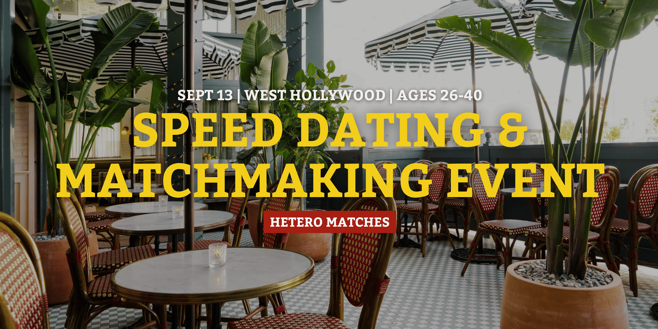 Speed Dating & Matchmaking