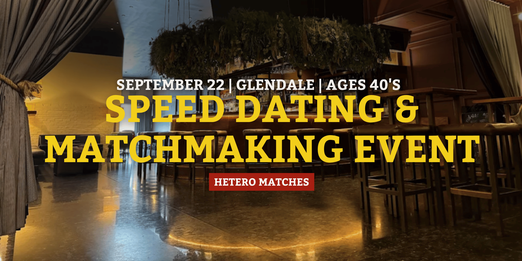 Speed Dating & Matchmaking