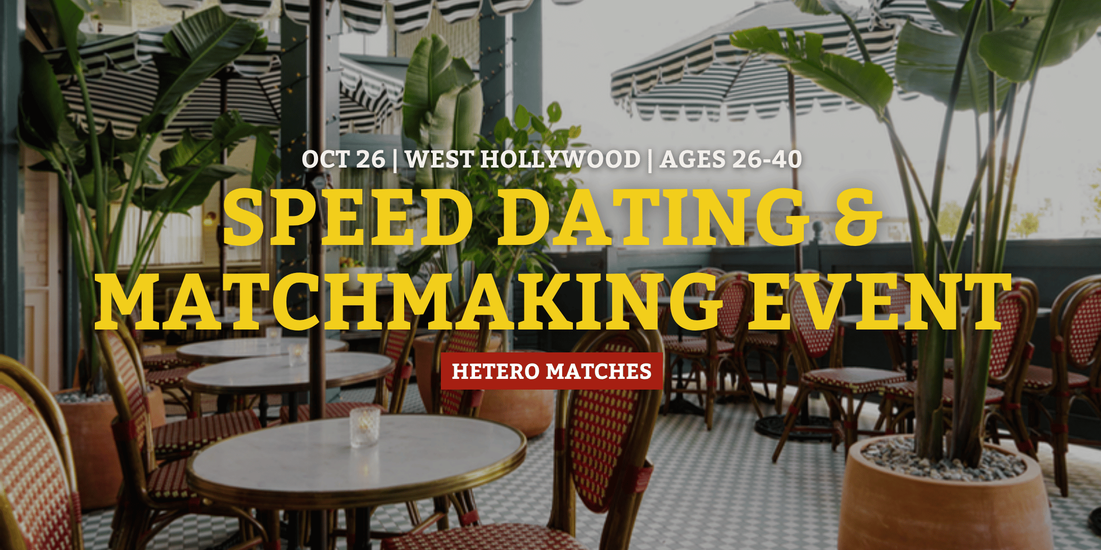 Speed Dating & Matchmaking