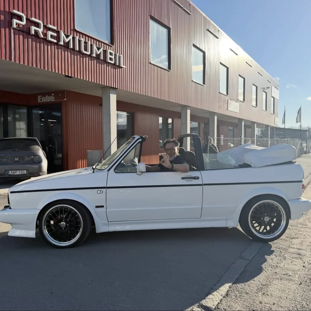 Bild från Halmstad Bils instagram, entusiast bil.