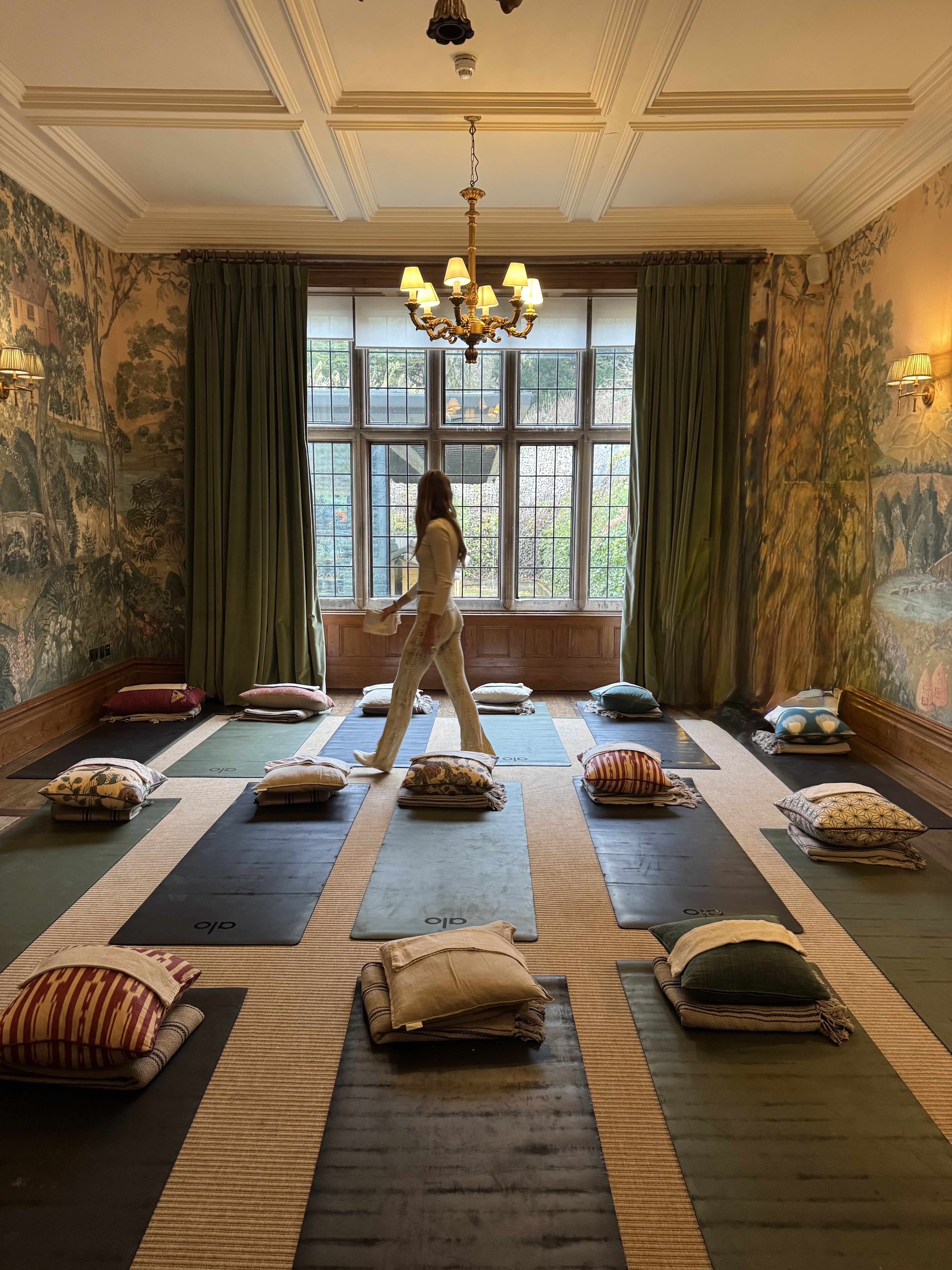 Breathwork at Wildhive, Derbyshire