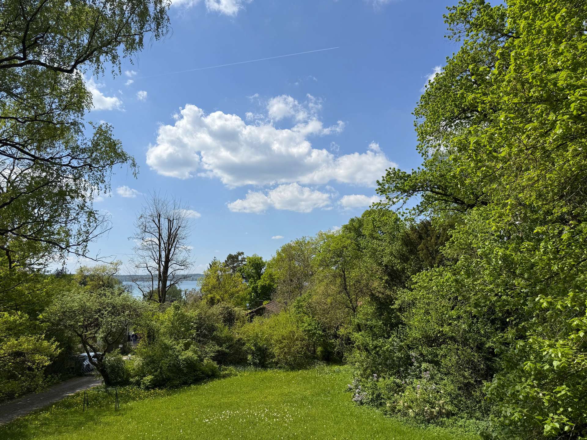 °Blick auf den See