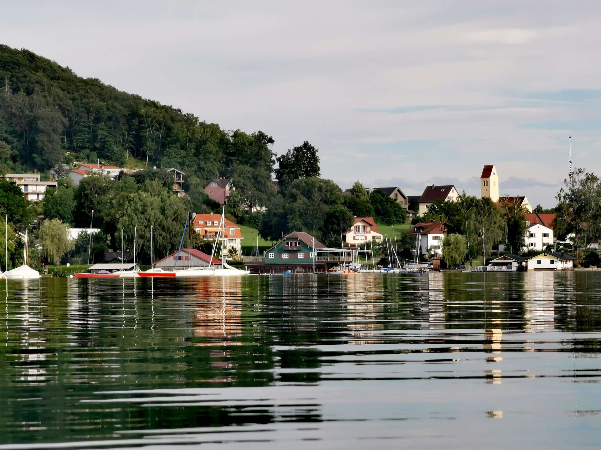 °Wohnen am Ufer des Wörthsees mit privatem Zugang