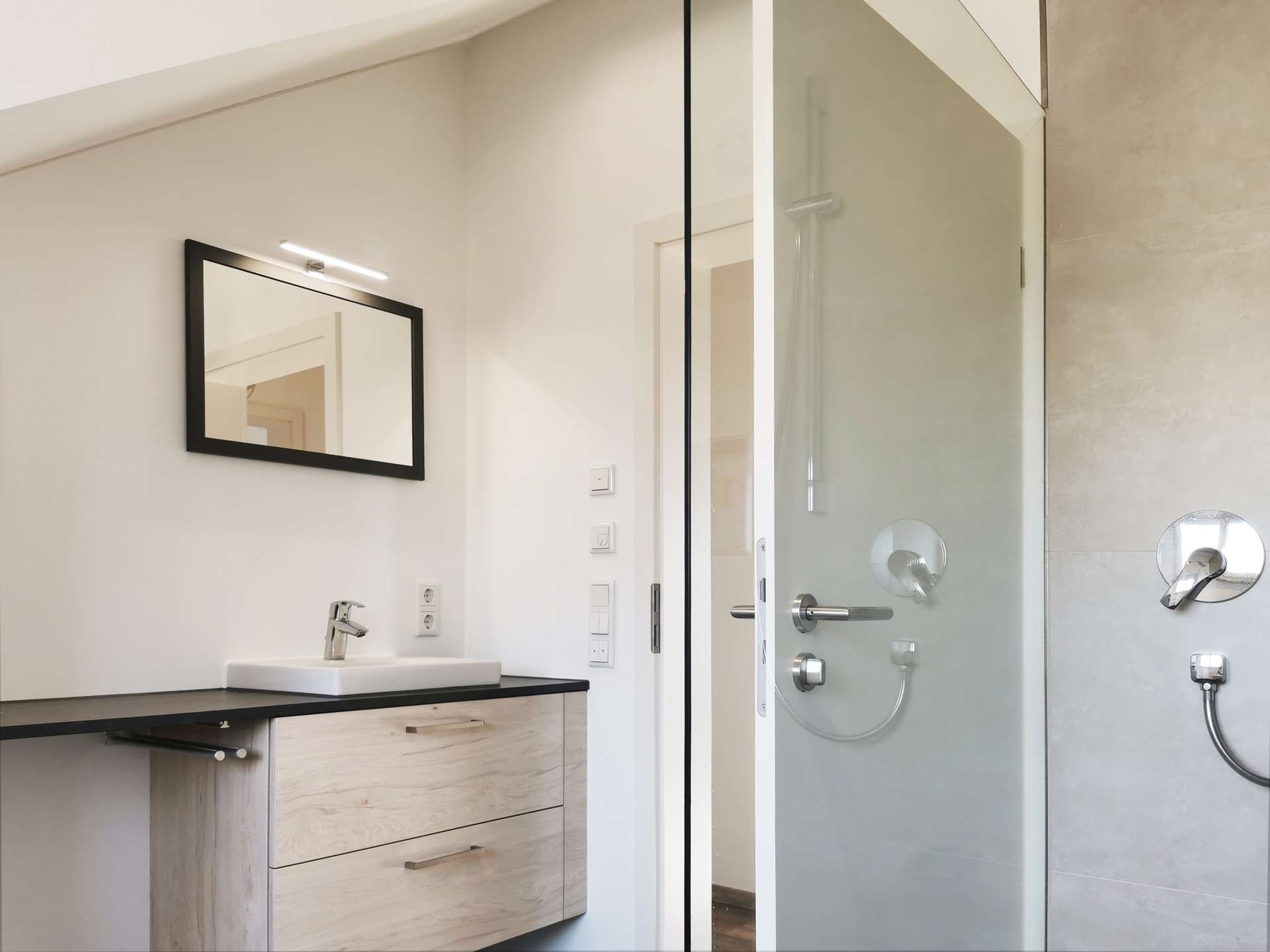 °Badezimmer im Dachstudio