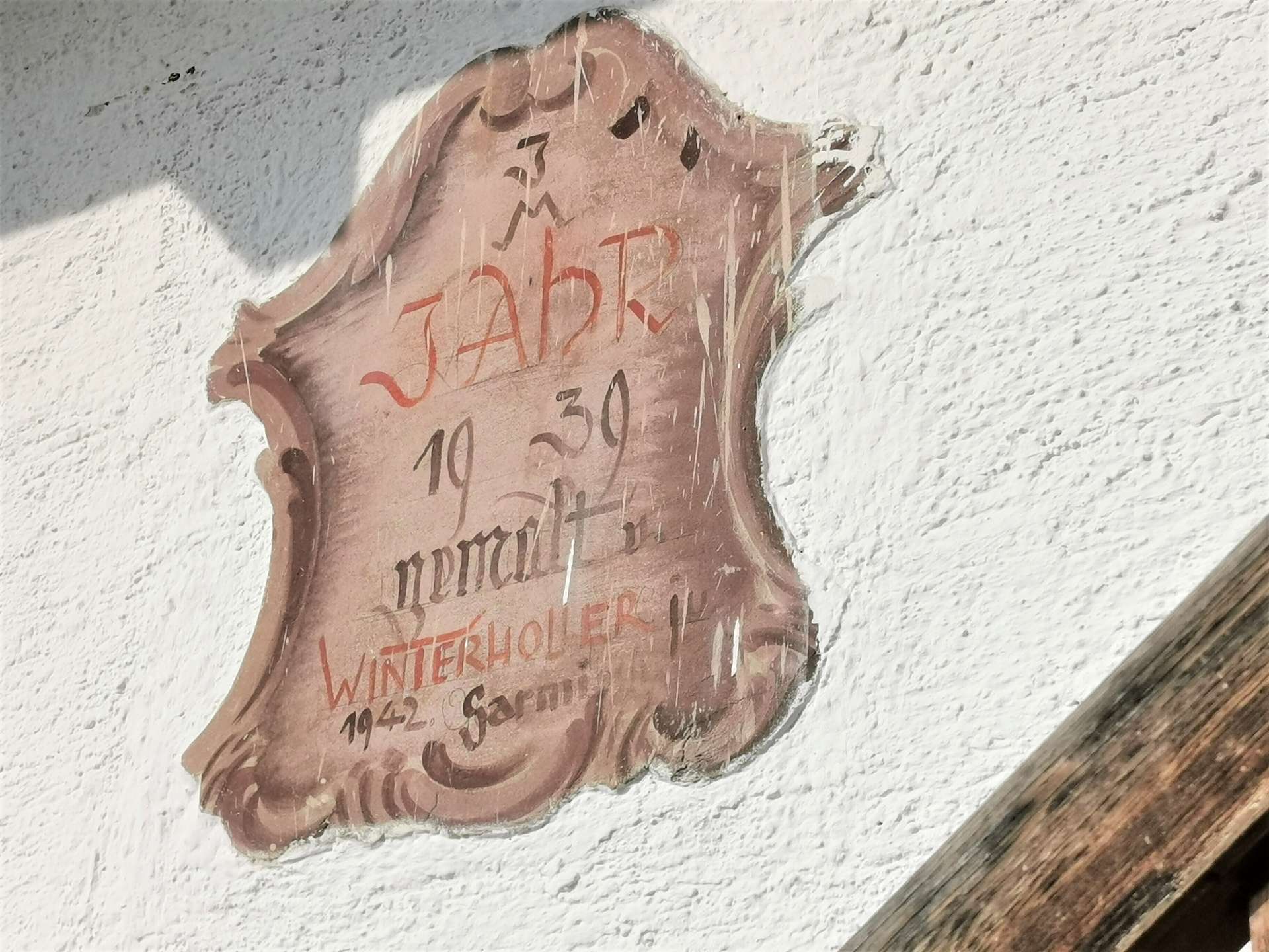 °Garmischer Lüftlmalerei an Fassade
