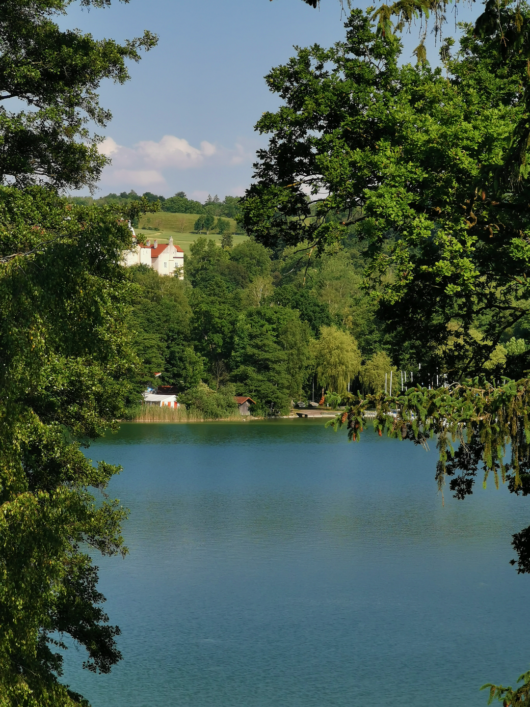 °Sichtachse auf Schloss Seefeld