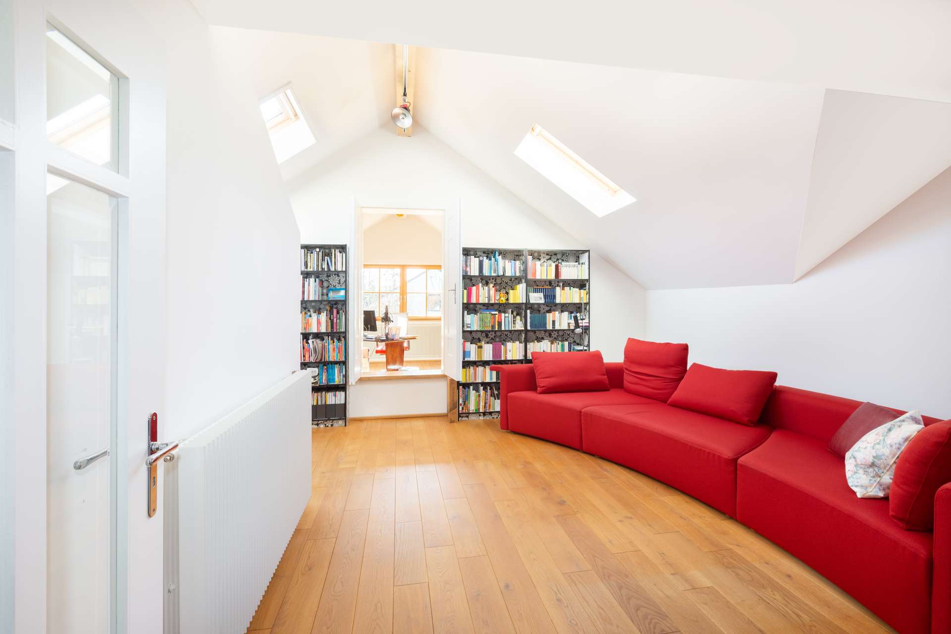 °Loftcharakter im Dachstudio