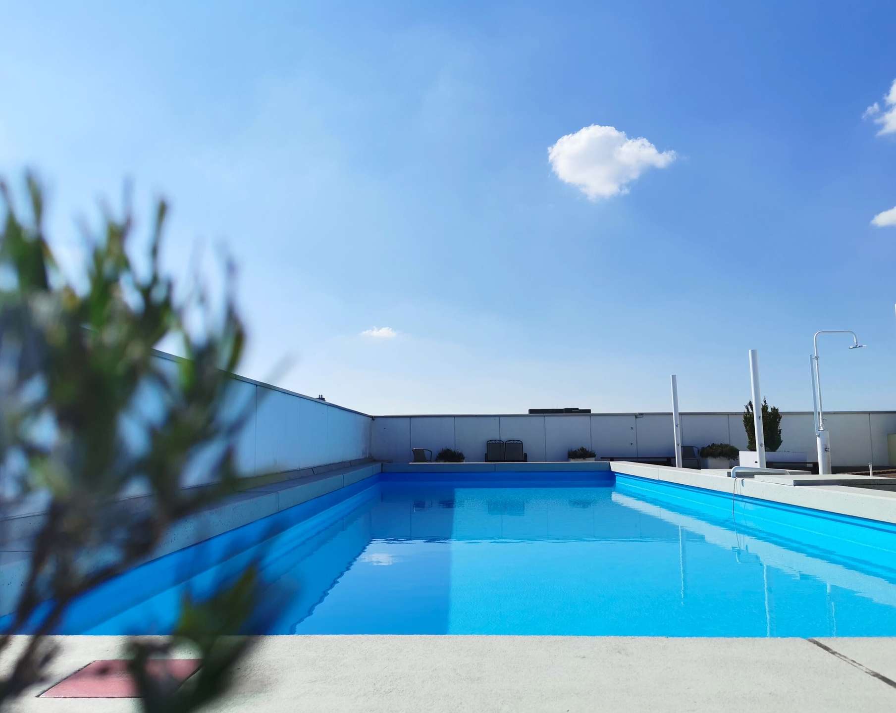 °Outdoor-Swimmingpool auf der Dachterrasse