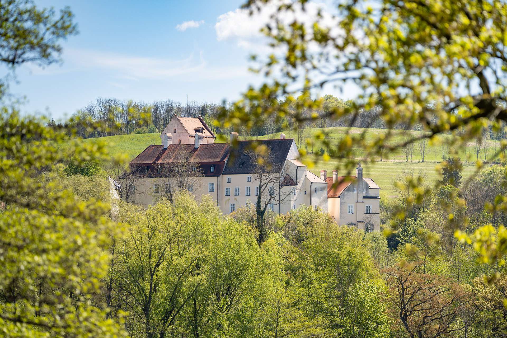 °Sichtachse auf Schloss Seefeld