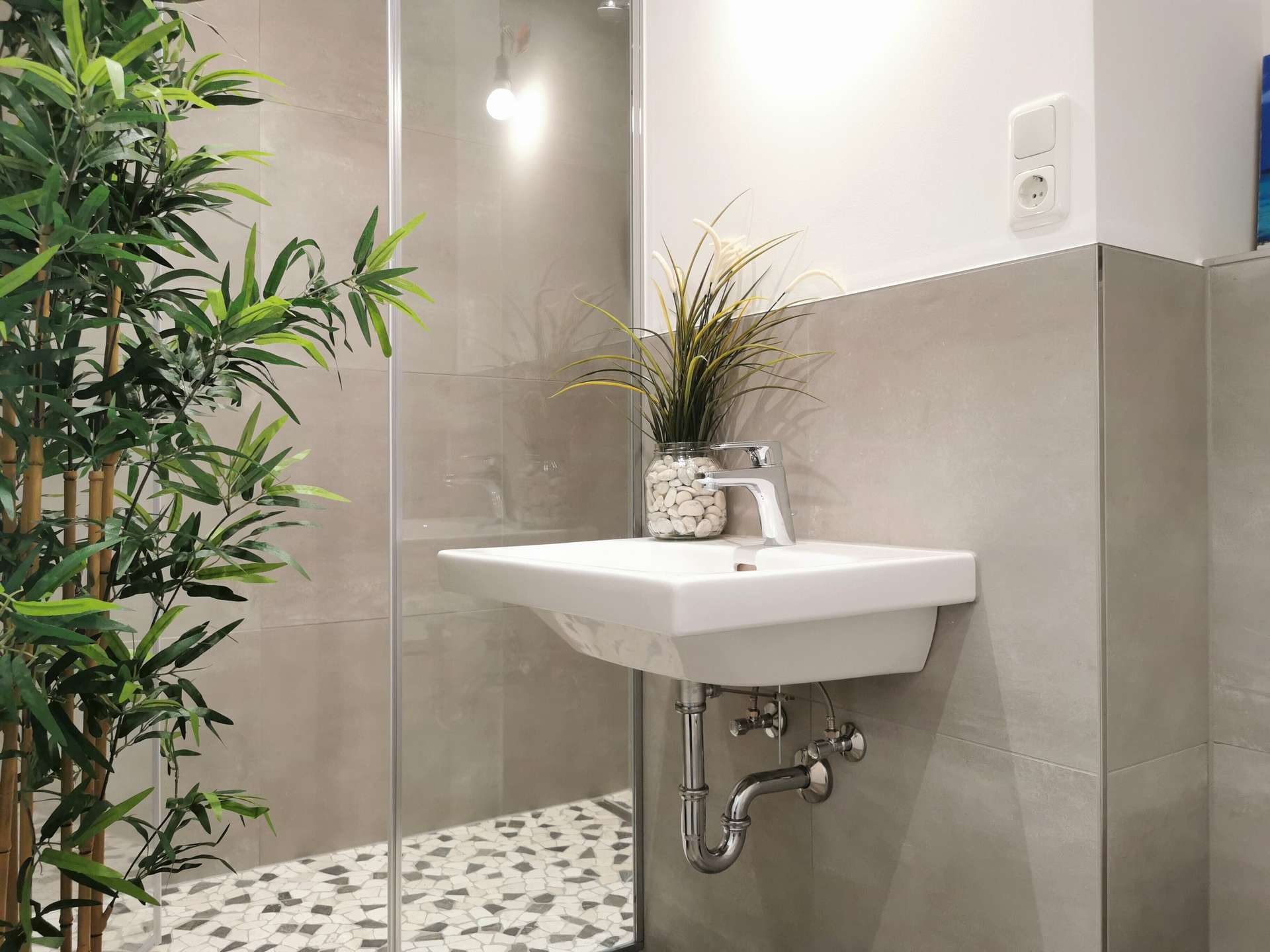 °Walk In-Dusche & WC