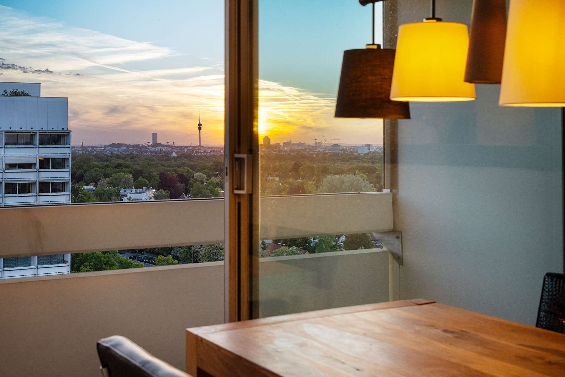 °Sonnenuntergänge über München