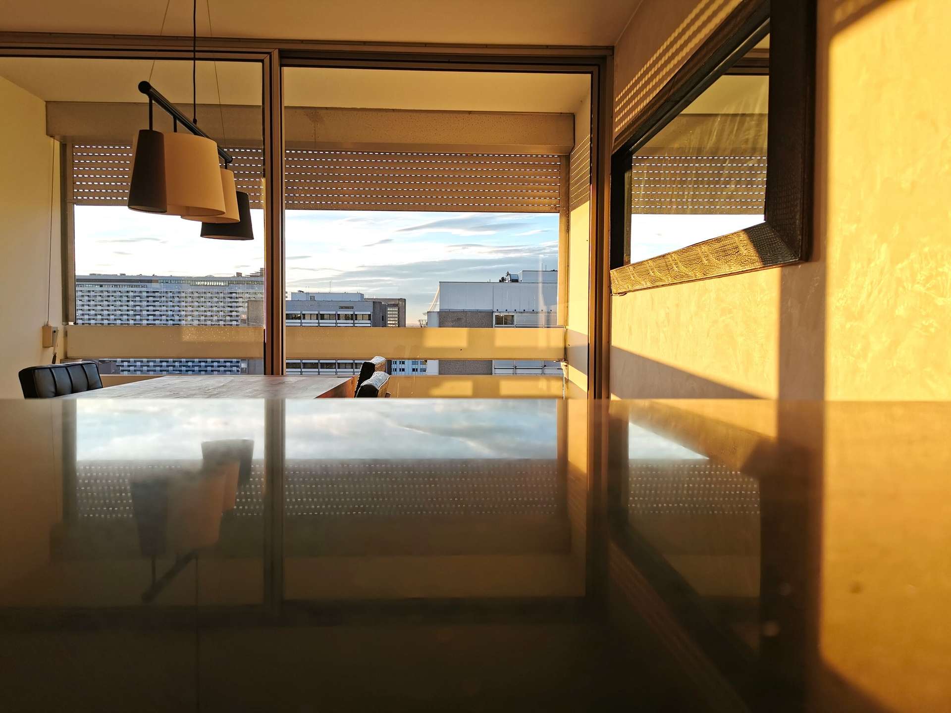 °Skyline-Blick beim Kochen