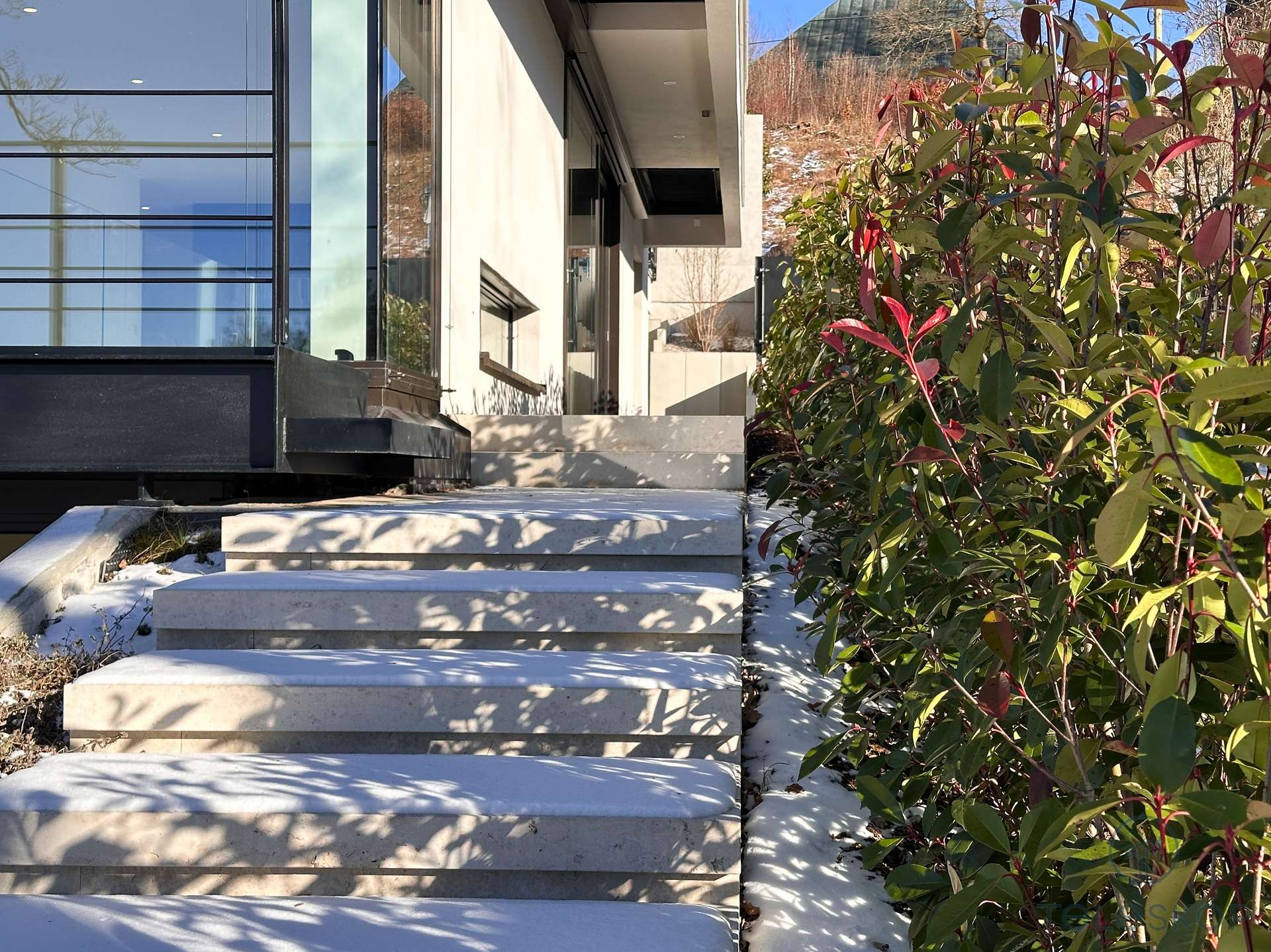 °Zugang zur Gartenterrasse