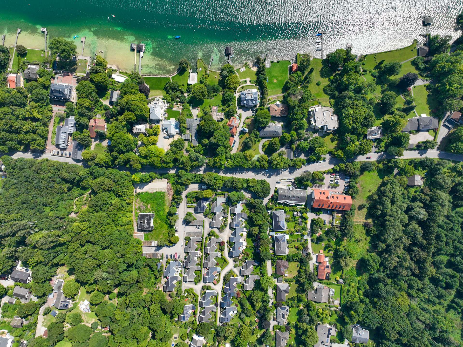 °In zweiter See-Reihe