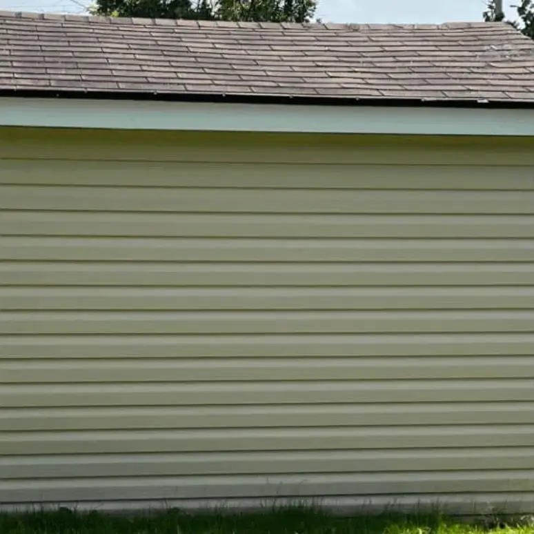 house siding before washing