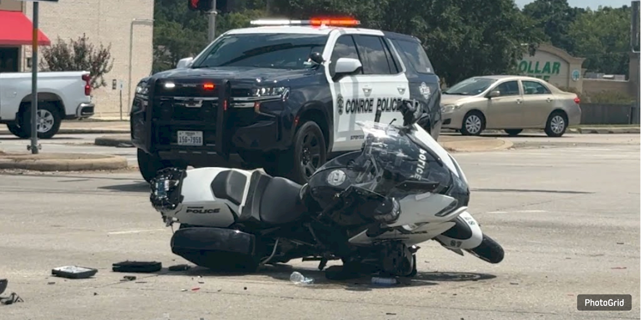 Conroe Police Officer Injured En Route to Fatal I-45 Crash