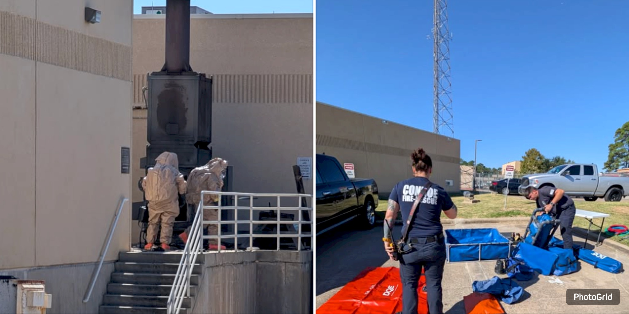  HAZMAT Responds After Jail Explosion, Fire in Montgomery County