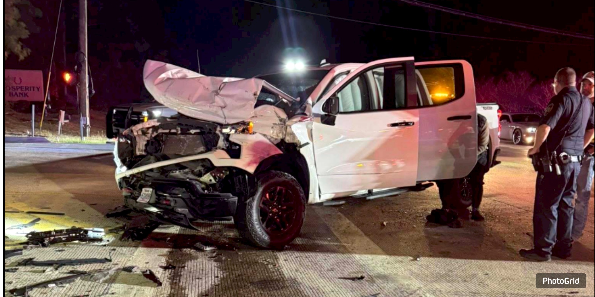 Conroe ISD Bus Hit by Truck Near College Park High; No Injuries Reported