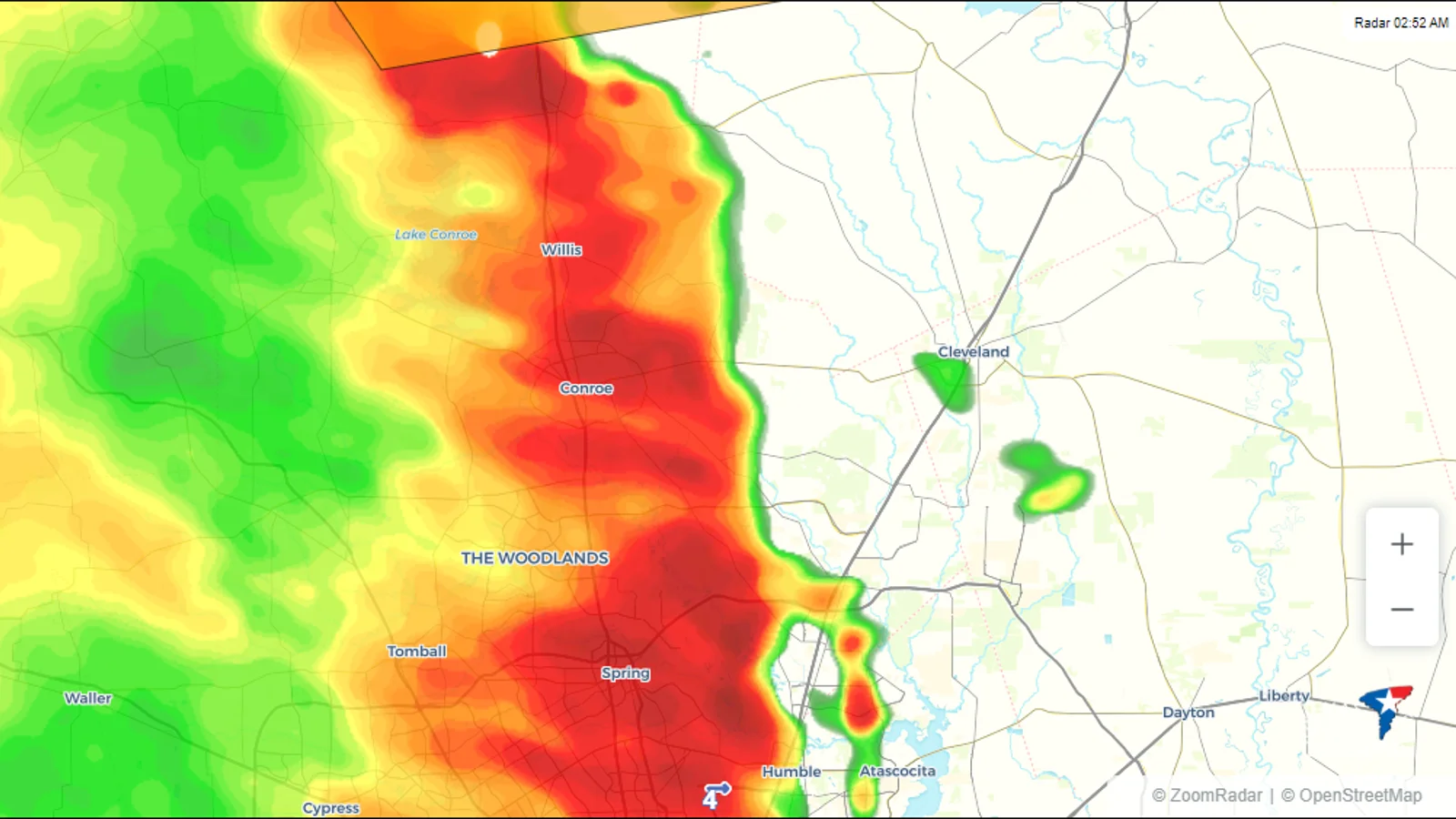 Special Weather Alert Issued for Conroe Area