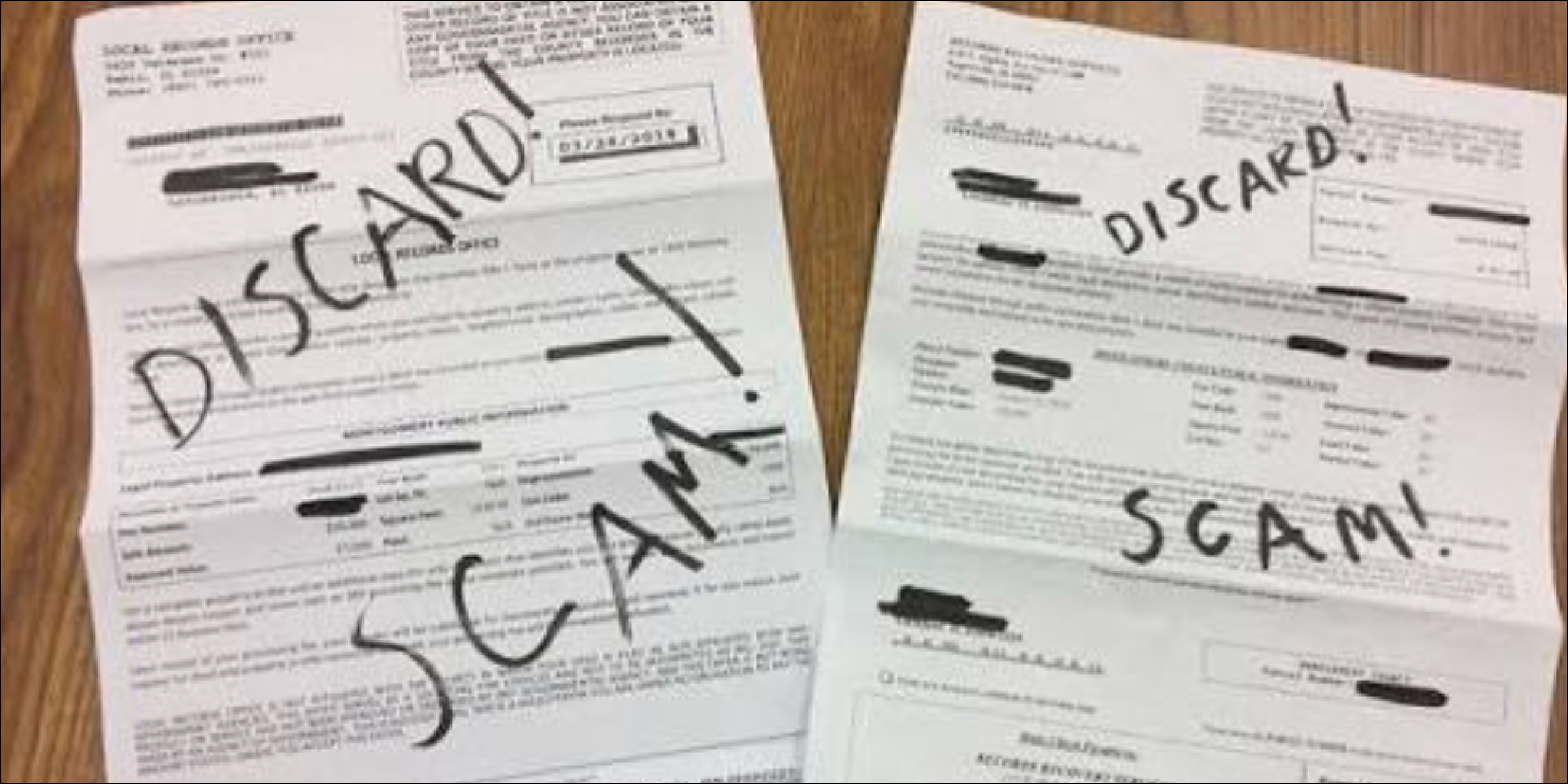 Montgomery County warns of mail scam targeting homeowners