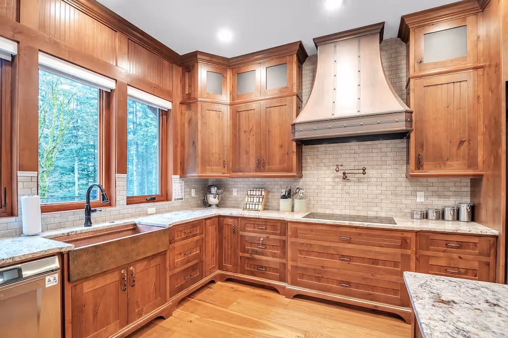 Kitchen at Monte Nido Clementine Lake Oswego