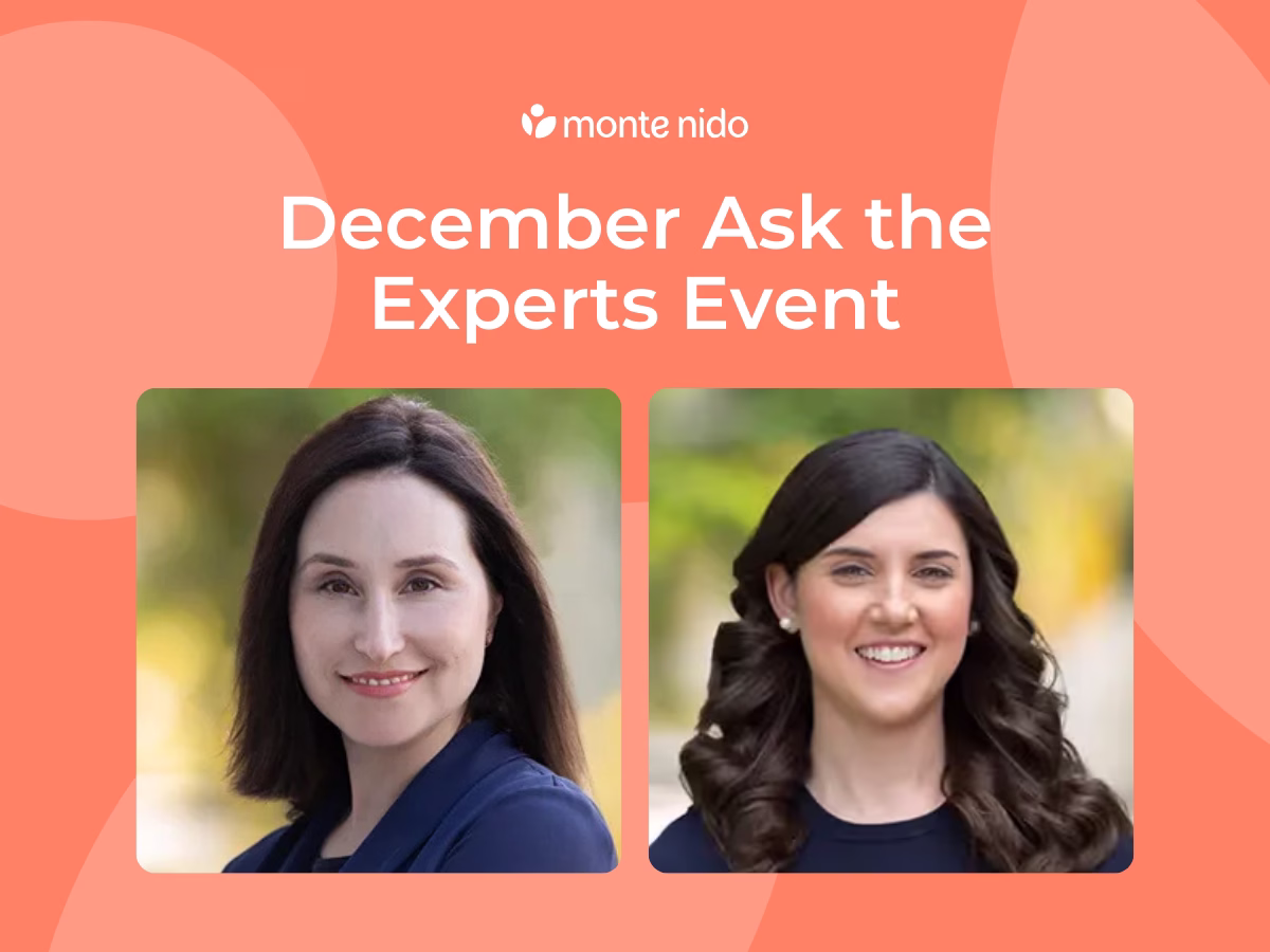 Monte Nido Ask the Experts Header Image