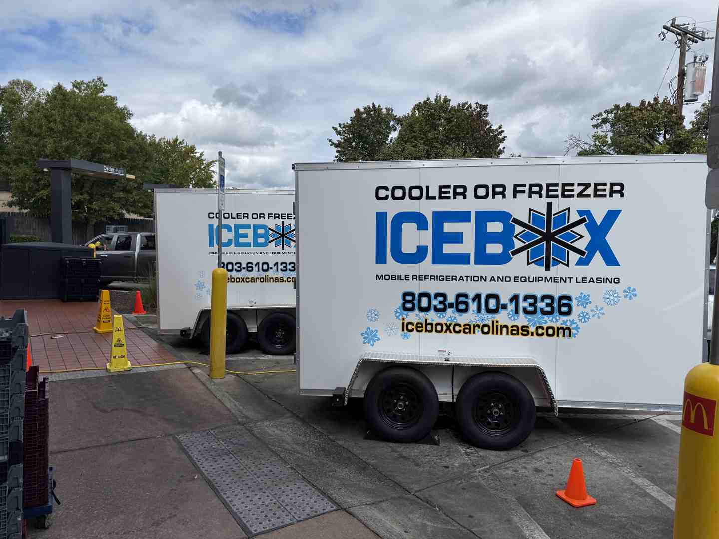 refrigerated trailer - refrigeration truck rental Cleveland OH