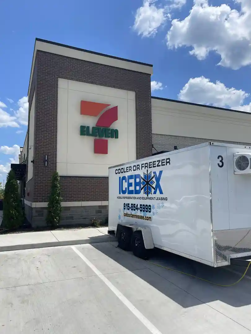 refrigerated trailer - refrigerated container rental near me