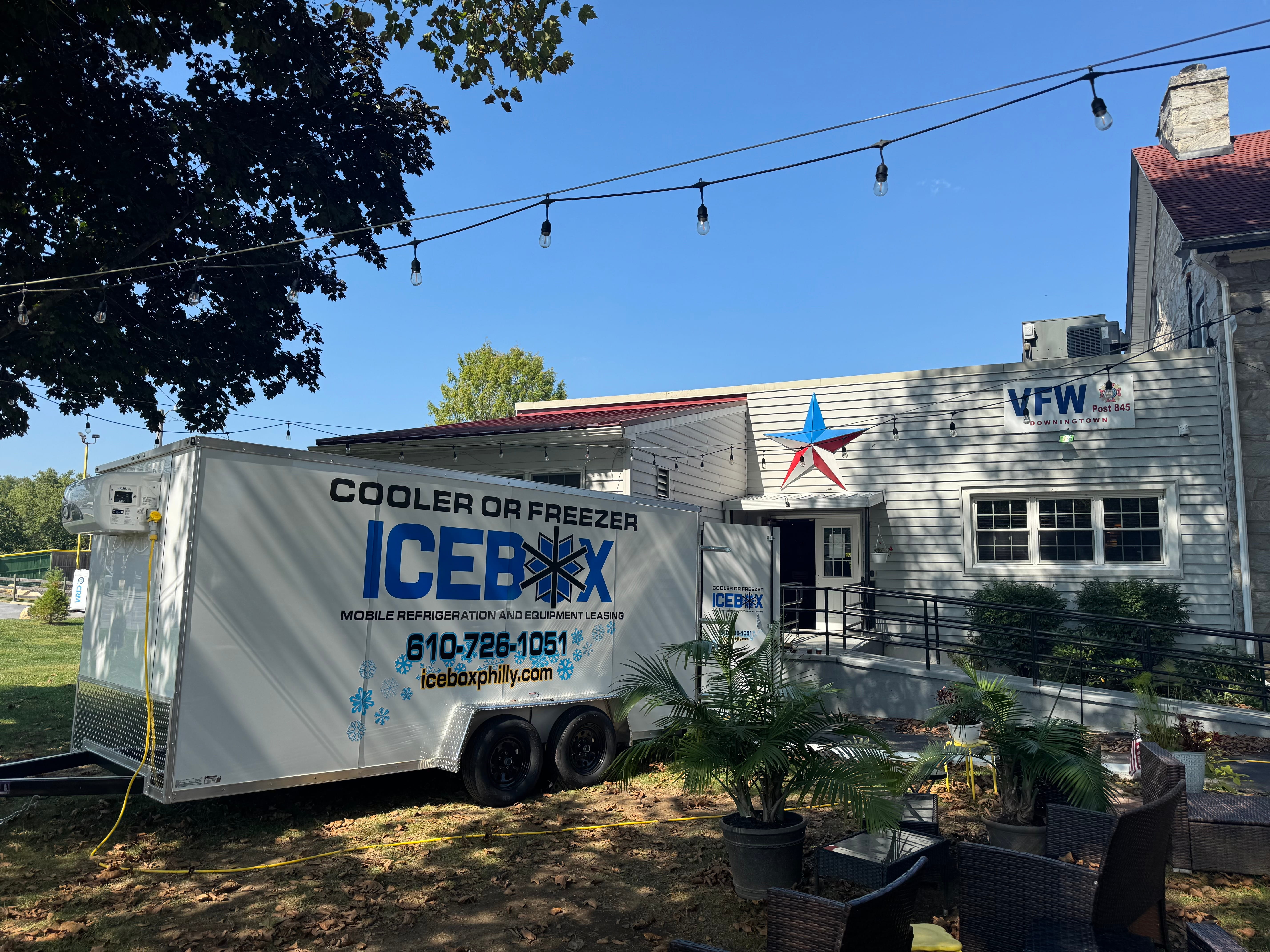 Rent refrigerated trailer