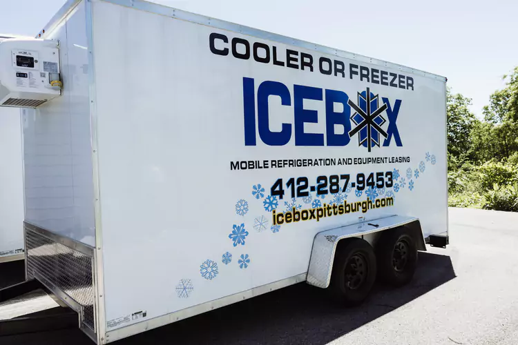 different sizes of cooler trailers - industrial refrigeration Michigan