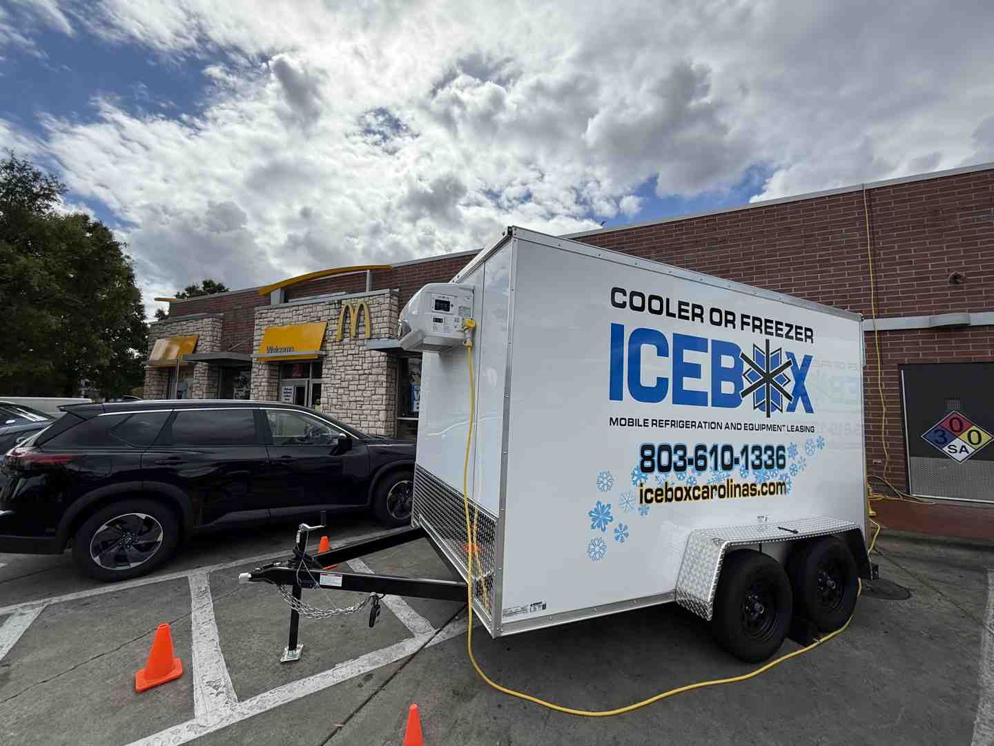 mobile walk in cooler rental in Charleston SC