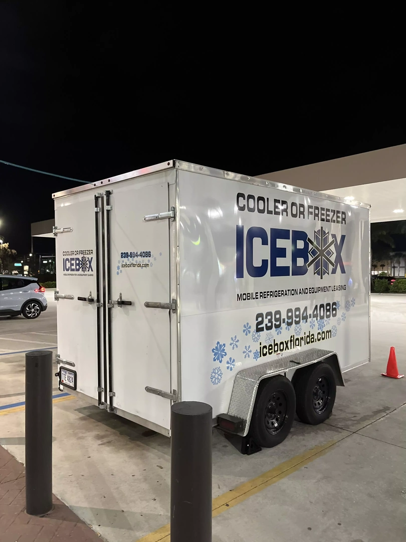 mobile refrigeration trailer setup mobile refrigeration trailer setup