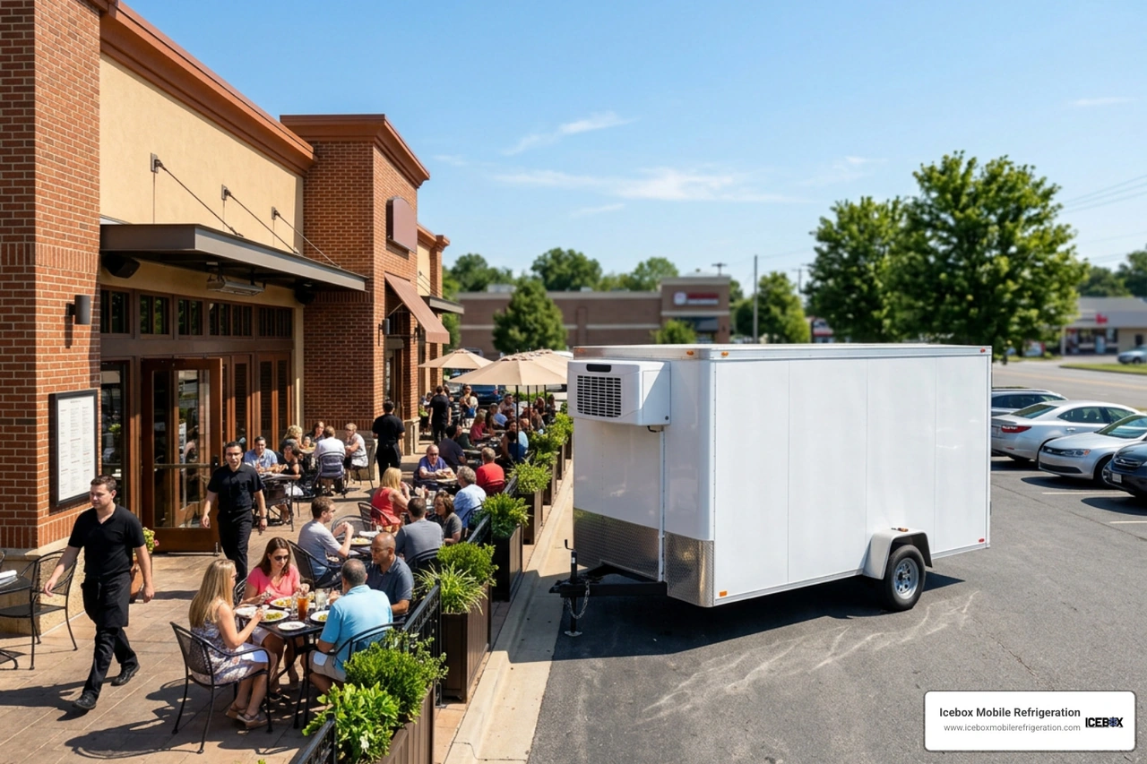 Food service refrigeration