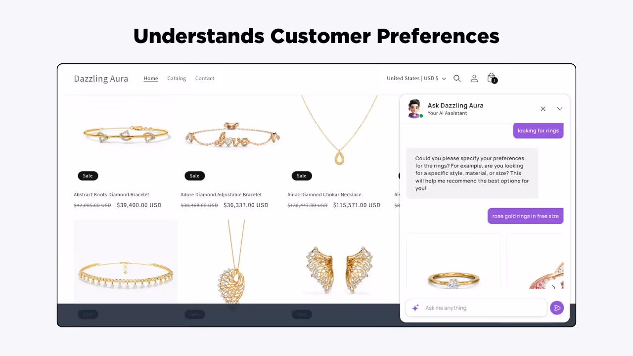 Virtual Shopping Assistant