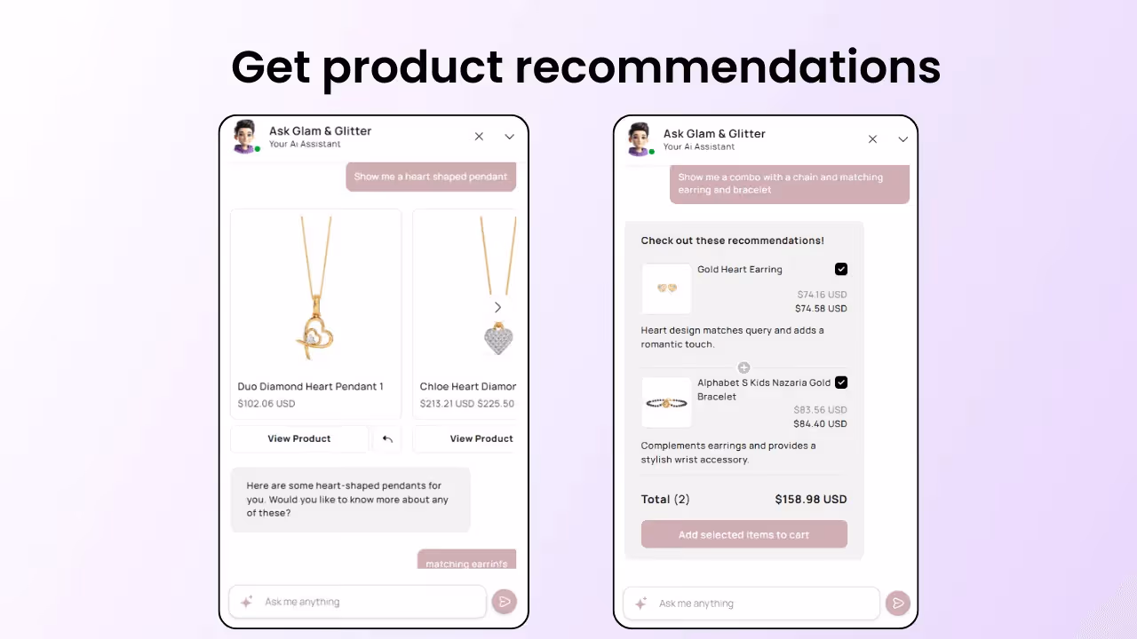 Shopify AI chatbot recommends products