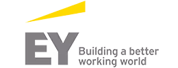 The EY company logo