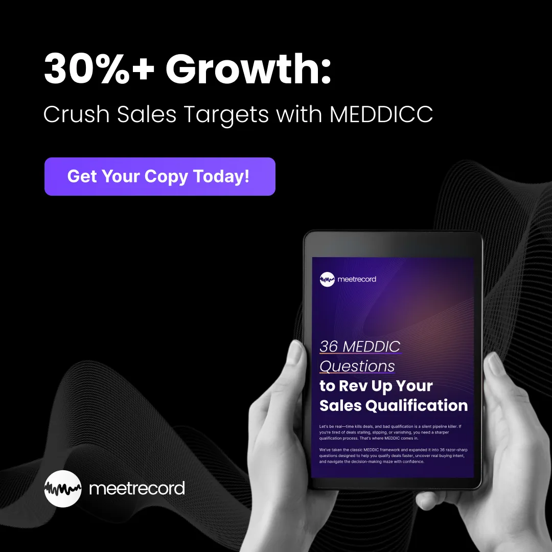 36 MEDDIC Questions to Rev Up Your Sales Qualification