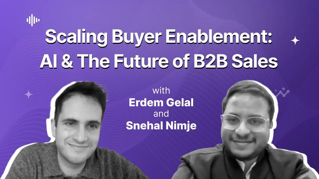 EP 02 | Scaling Buyer Enablement with Erdem, CEO at @Flowlacom | Pitch Perfect Podcast