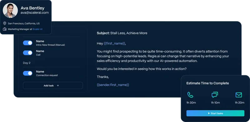 regie ai sales assistant