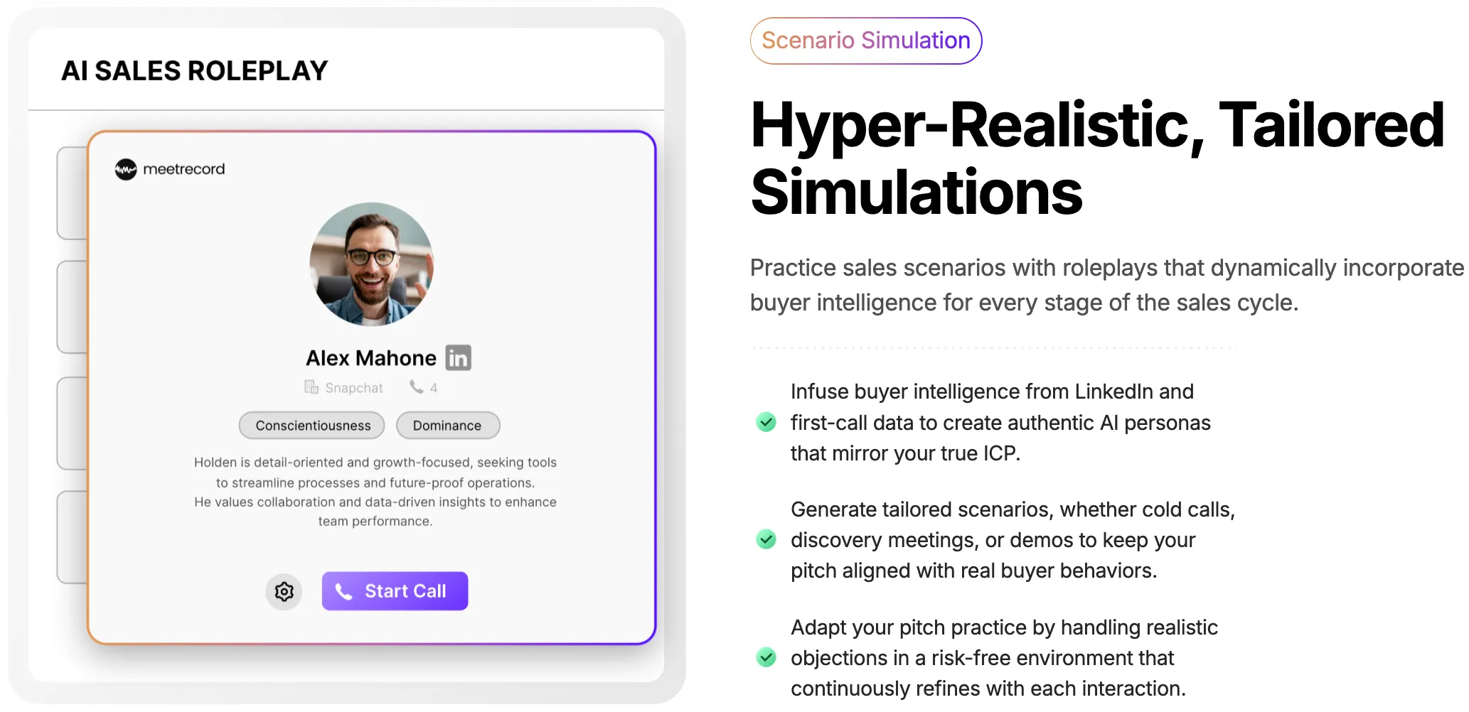 ai sales roleplay offers instant feedback