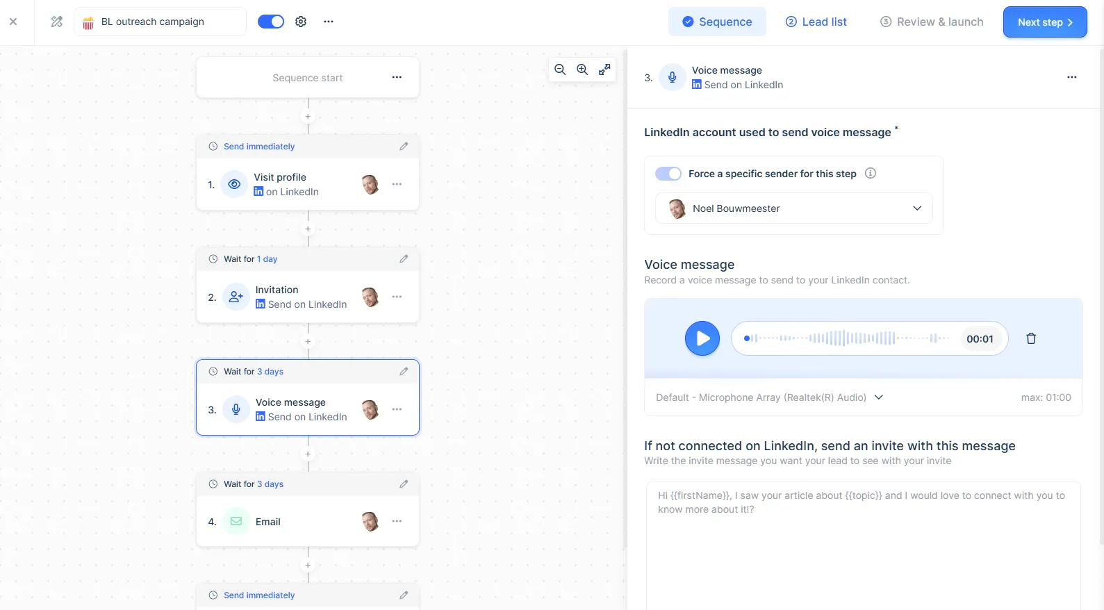 how to automate email senquencing