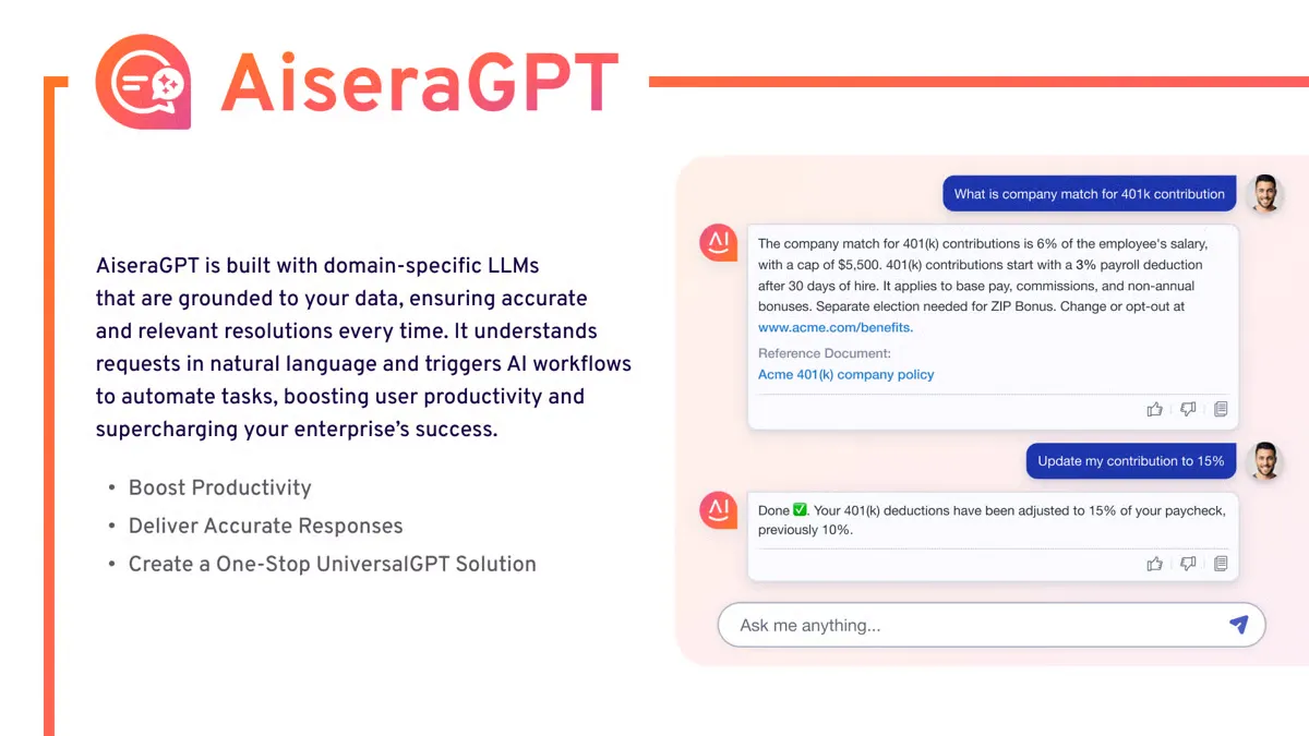 aisera conversational ai