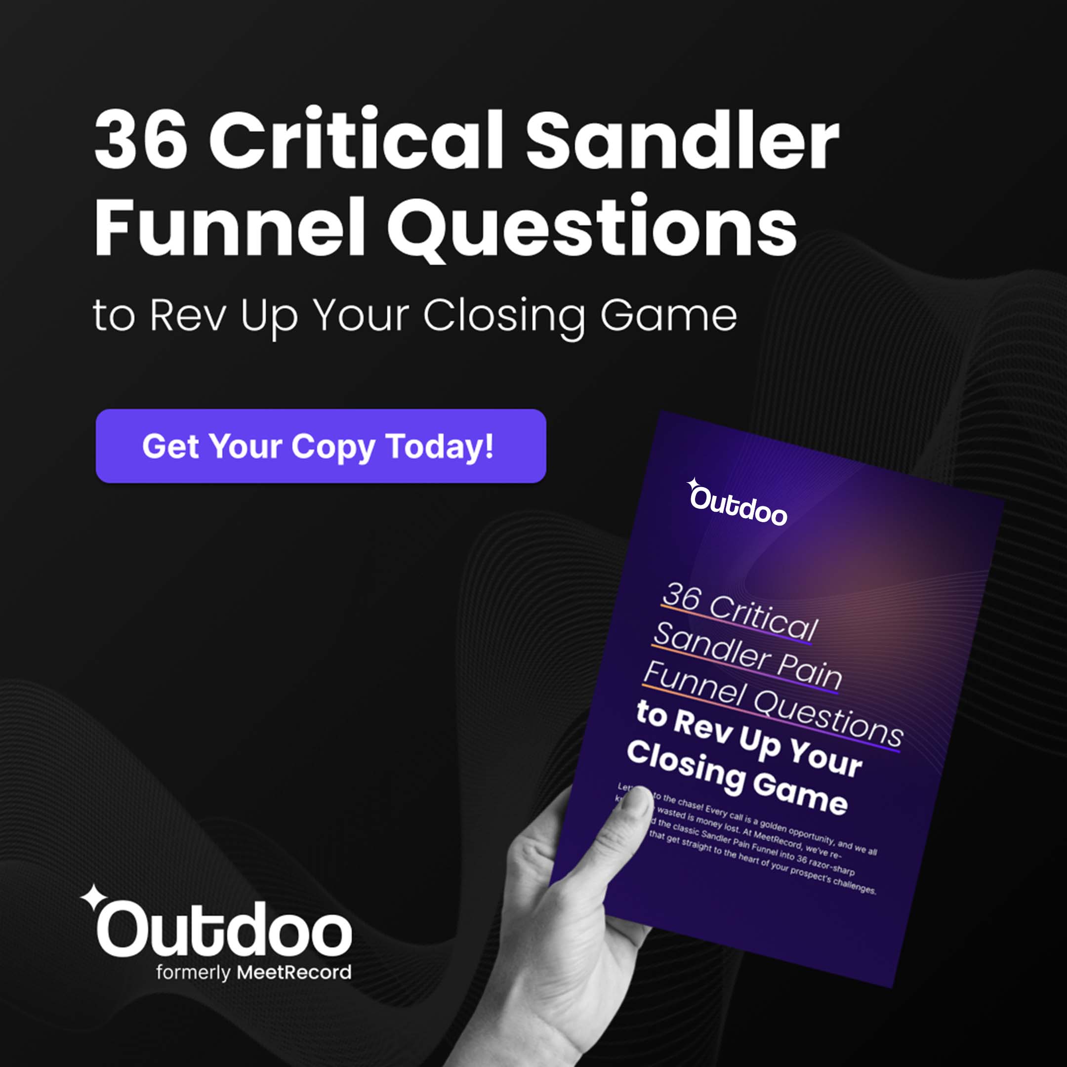 36 No-Nonsense Sandler Pain Funnel Questions to Accelerate Closings
