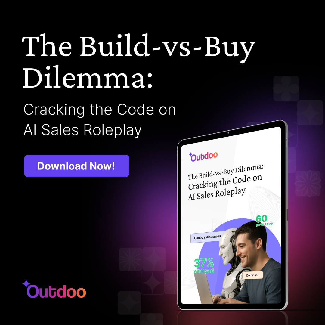 The Build vs Buy Dilemma: Cracking the Code on AI Sales Roleplay